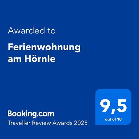 Ferienwohnung Am Hoernle Bad Kohlgrub Dış mekan fotoğraf